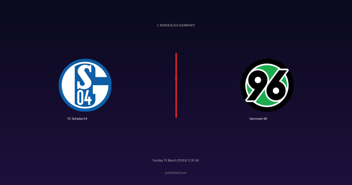 Match Preview: FC Schalke 04 vs Hannover 96 - prediction, team news, live stream
