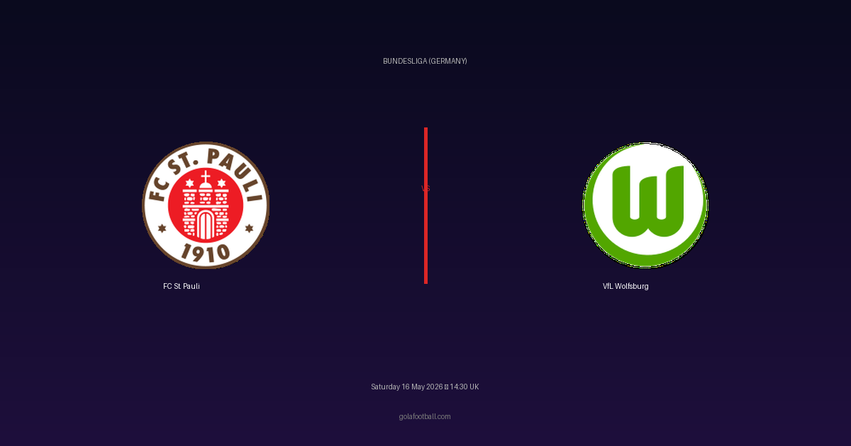Match Preview: FC St. Pauli vs VfL Wolfsburg - prediction, team news, live stream