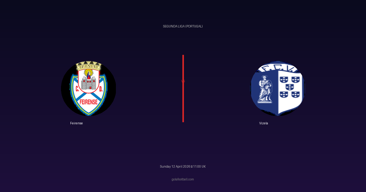 Match Preview: Feirense vs Vizela - prediction, team news, live stream