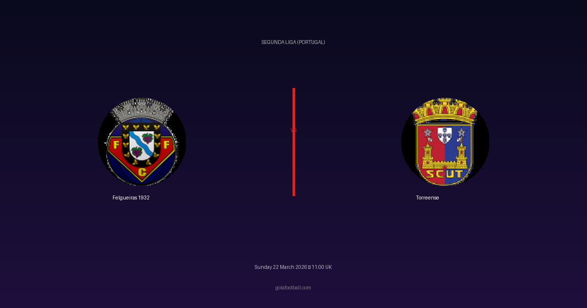 Match Preview: Felgueiras 1932 vs Torreense - prediction, team news, live stream