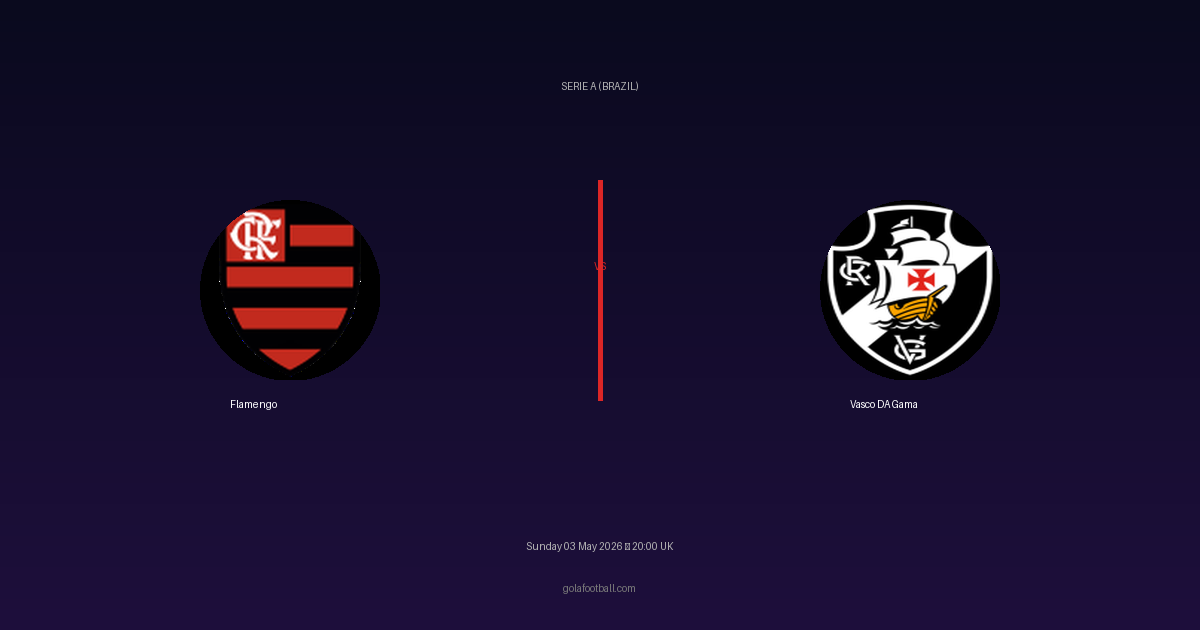 Match Preview: Flamengo vs Vasco DA Gama - prediction, team news, live stream