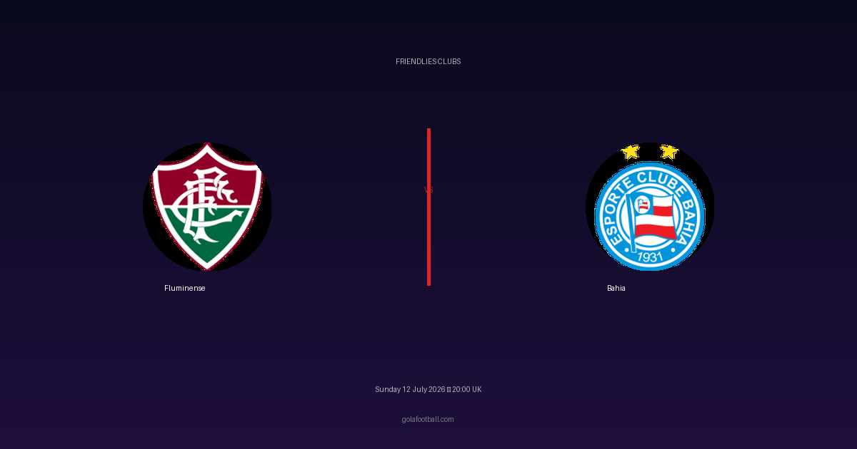 Match Preview: Fluminense vs Bahia – Friendlies Clubs