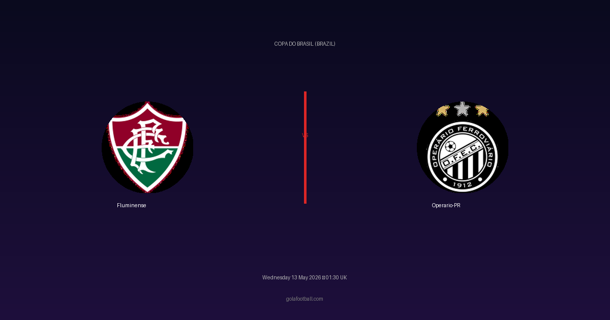 Match Preview: Fluminense vs Operario-PR - prediction, team news, live stream