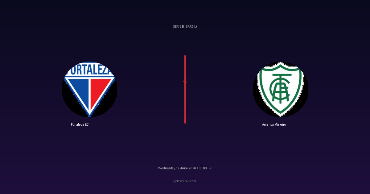Match Preview: Fortaleza EC vs America Mineiro - prediction, team news, live stream
