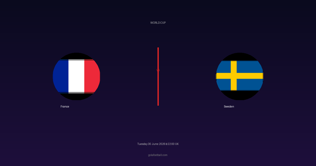 Match Preview: France vs Sweden – World Cup