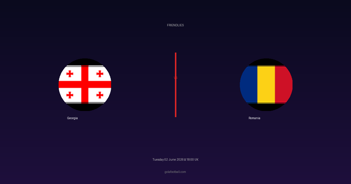 Match Preview: Georgia vs Romania - prediction, team news, live stream