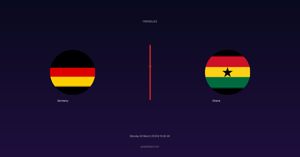 Match Preview: Germany vs Ghana - prediction, team news, live stream