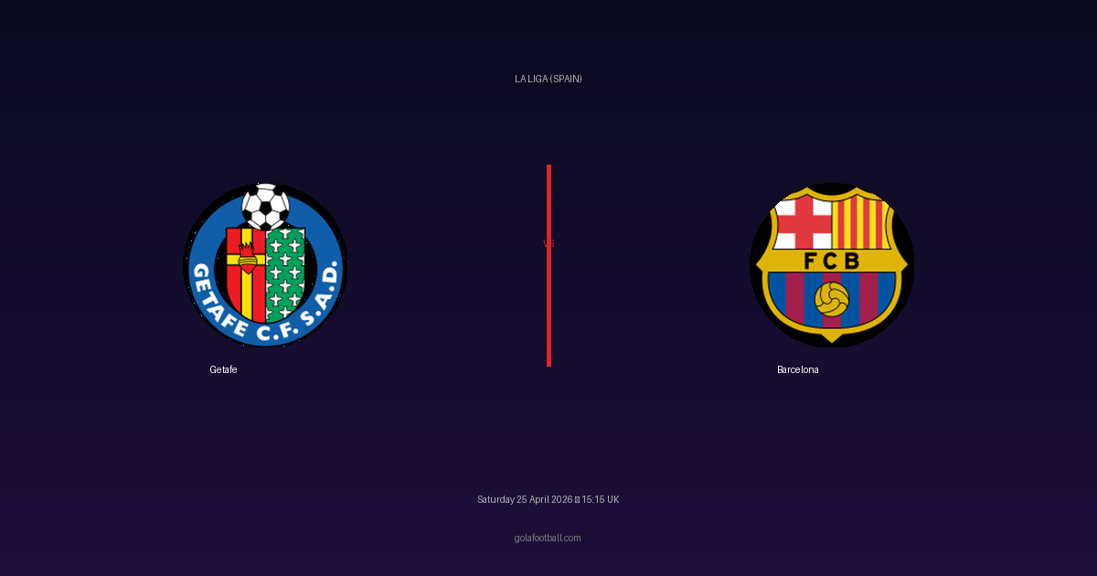 Match Preview: Getafe vs Barcelona - prediction, team news, live stream