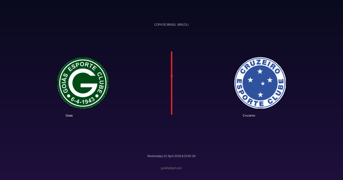 Match Preview: Goias vs Cruzeiro - prediction, team news, live stream