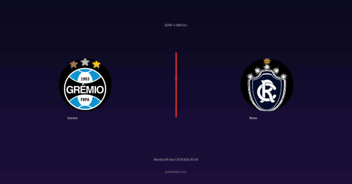 Match Preview: Gremio vs Remo - prediction, team news, live stream