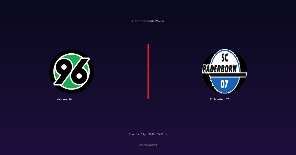 Match Preview: Hannover 96 vs SC Paderborn 07 - prediction, team news, live stream