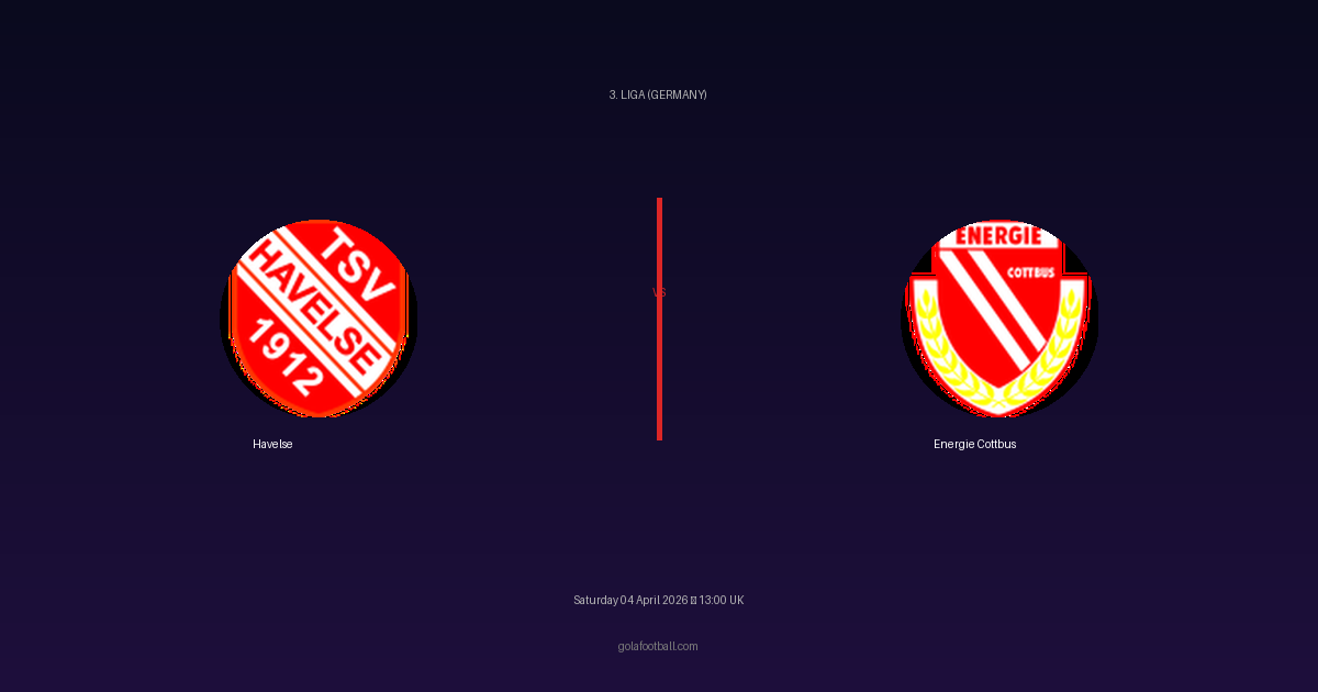 Match Preview: Havelse vs Energie Cottbus — prediction, team news & live stream