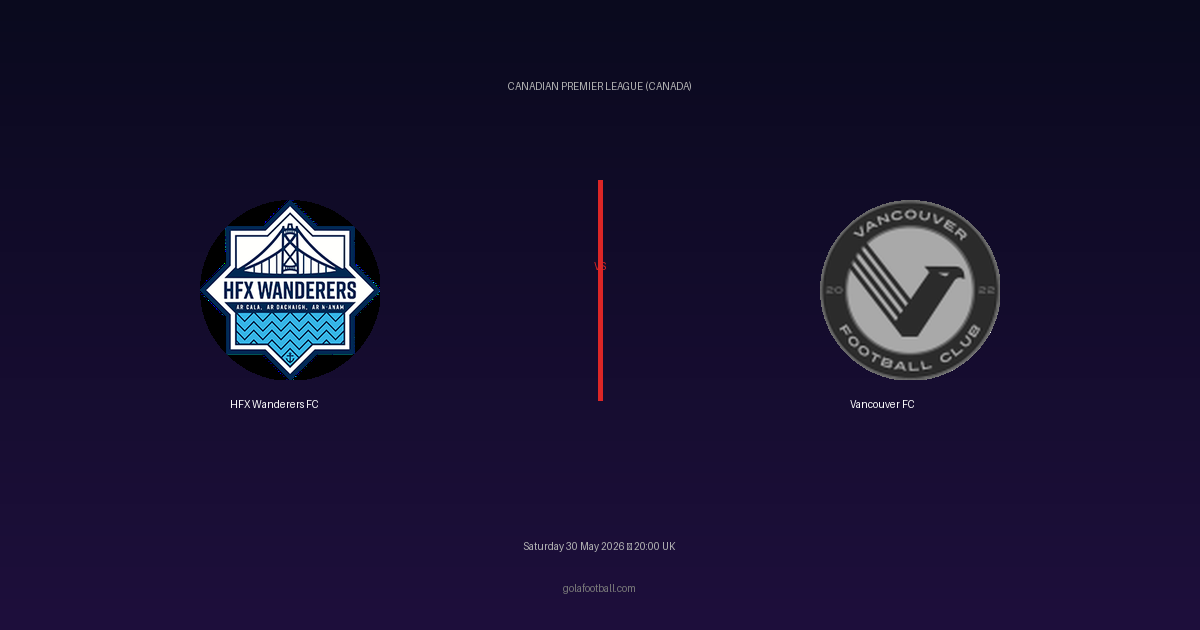 Match Preview: HFX Wanderers FC vs Vancouver FC - prediction, team news, live stream
