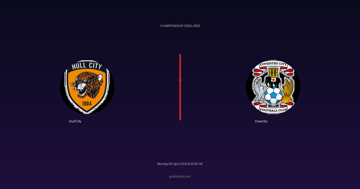 Match Preview: Hull City vs Coventry - prediction, team news, live stream