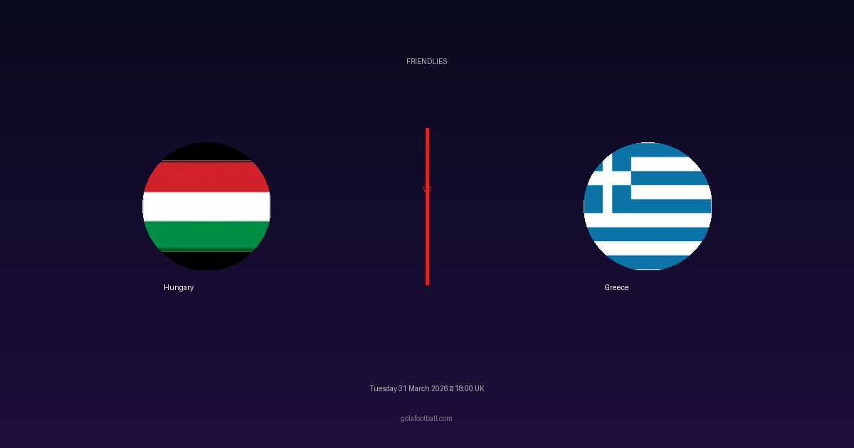 Match Preview: Hungary vs Greece - prediction, team news, live stream