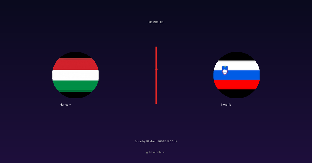 Match Preview: Hungary vs Slovenia - prediction, team news, live stream