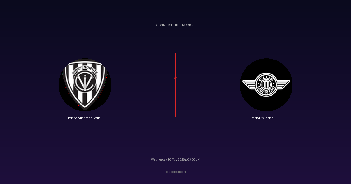 Match Preview: Independiente del Valle vs Libertad Asuncion - prediction, team news, live stream