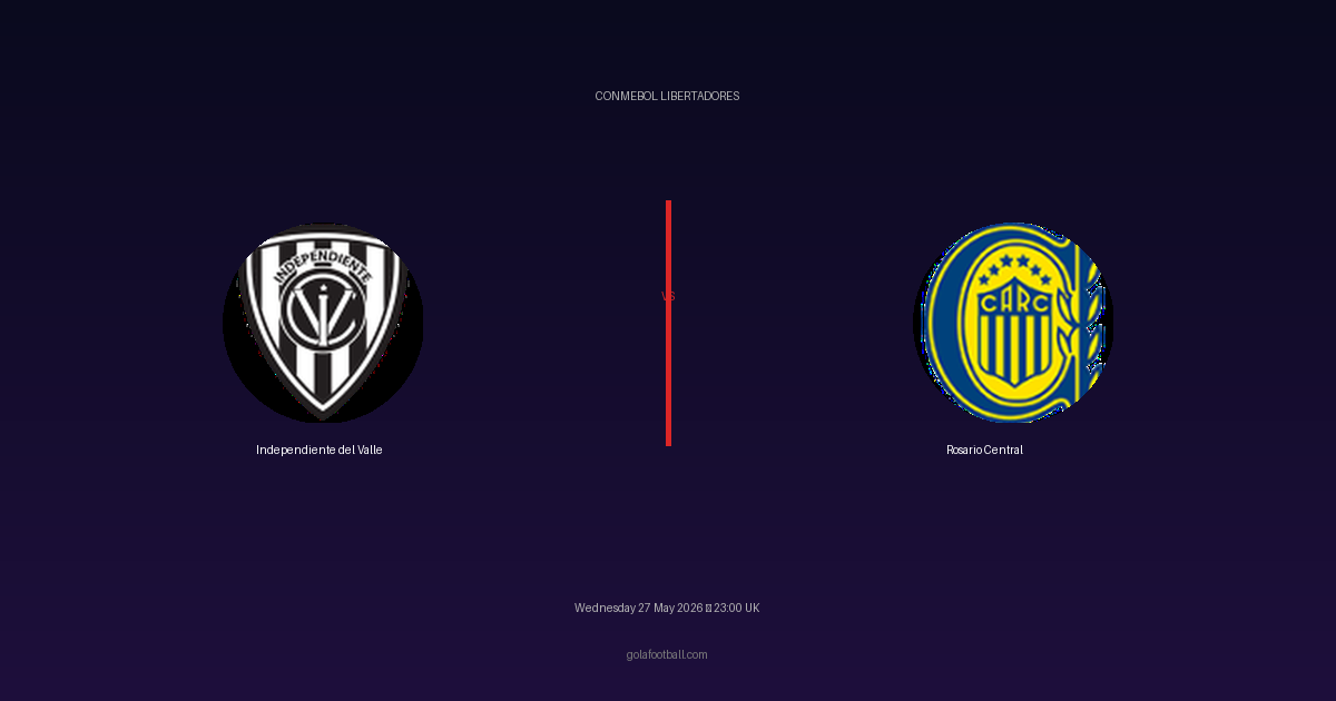 Match Preview: Independiente del Valle vs Rosario Central - prediction, team news, live stream