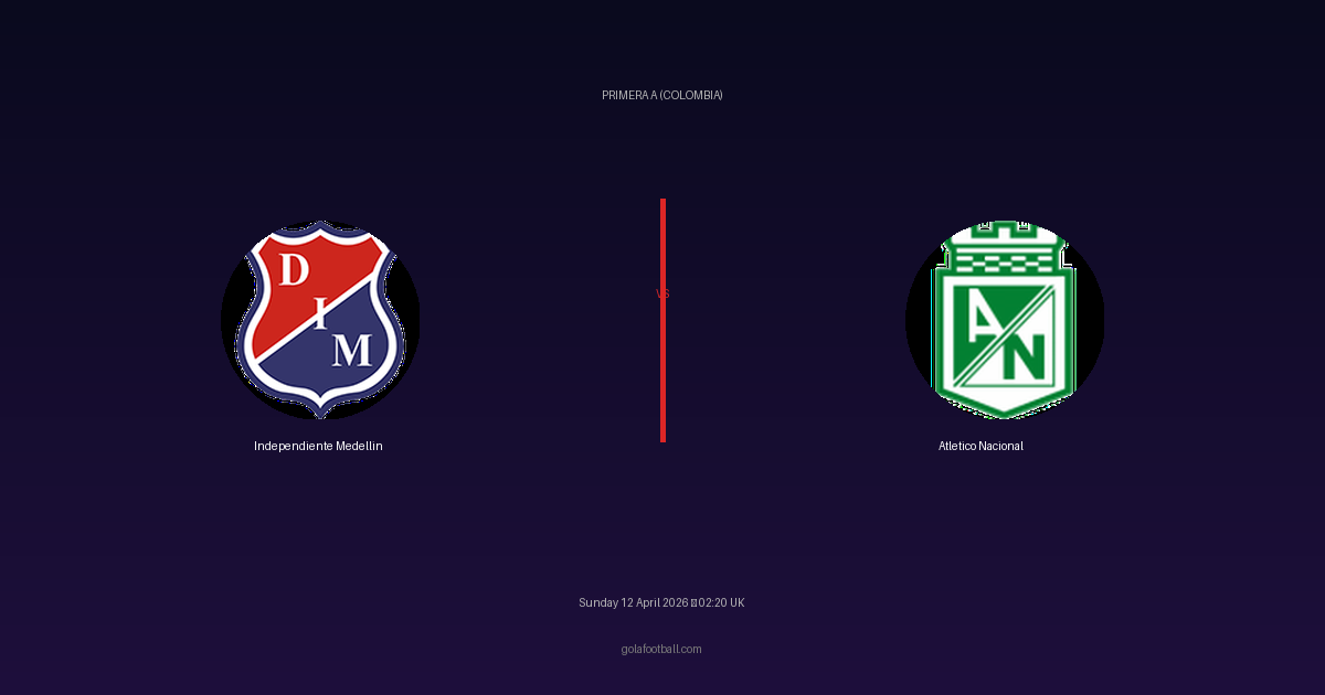 Match Preview: Independiente Medellin vs Atletico Nacional - prediction, team news, live stream