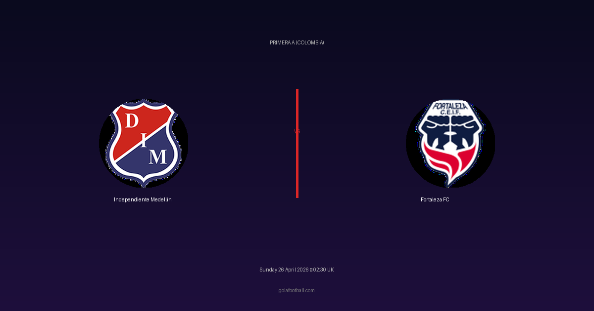 Match Preview: Independiente Medellin vs Fortaleza FC - prediction, team news, live stream