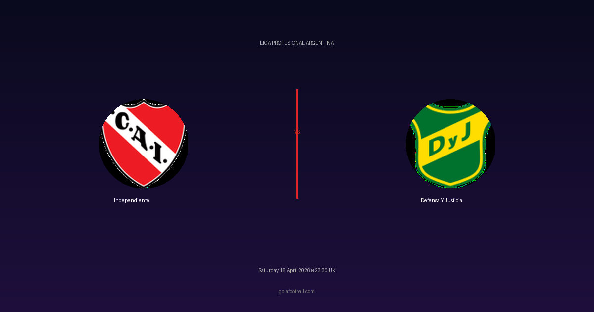 Match Preview: Independiente vs Defensa Y Justicia - prediction, team news, live stream