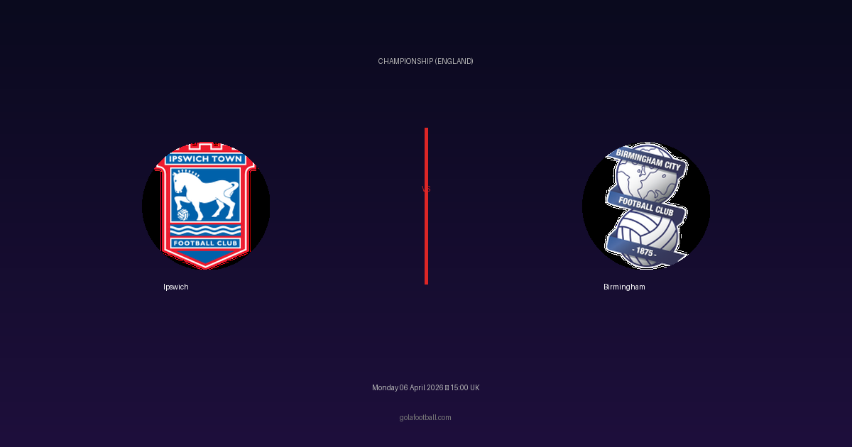 Match Preview: Ipswich vs Birmingham - prediction, team news, live stream