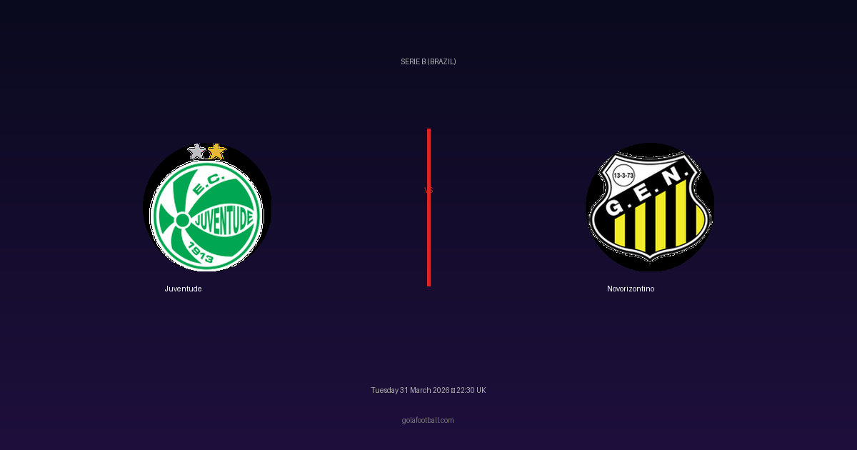 Match Preview: Juventude vs Novorizontino - prediction, team news, live stream