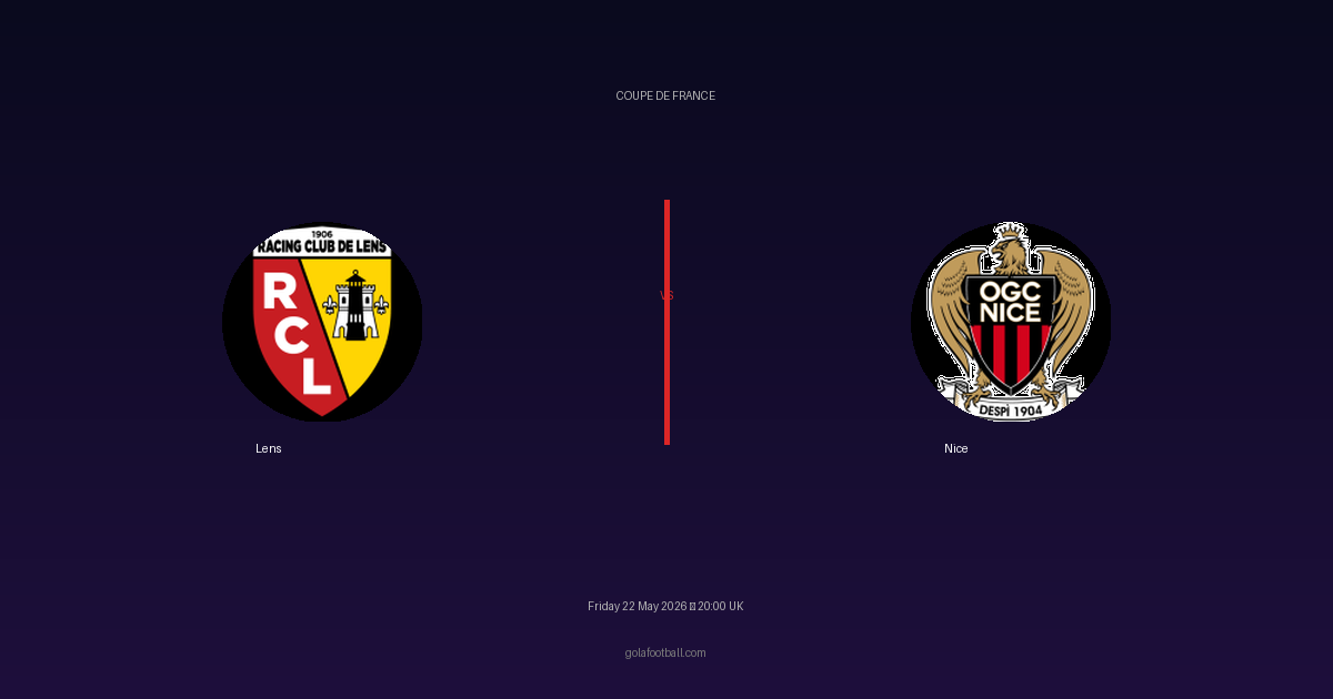 Match Preview: Lens vs Nice - prediction, team news, live stream