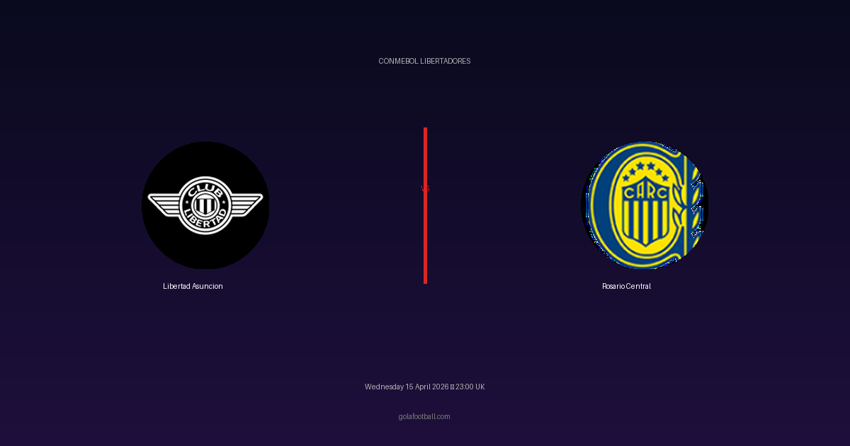 Match Preview: Libertad Asuncion vs Rosario Central - prediction, team news, live stream