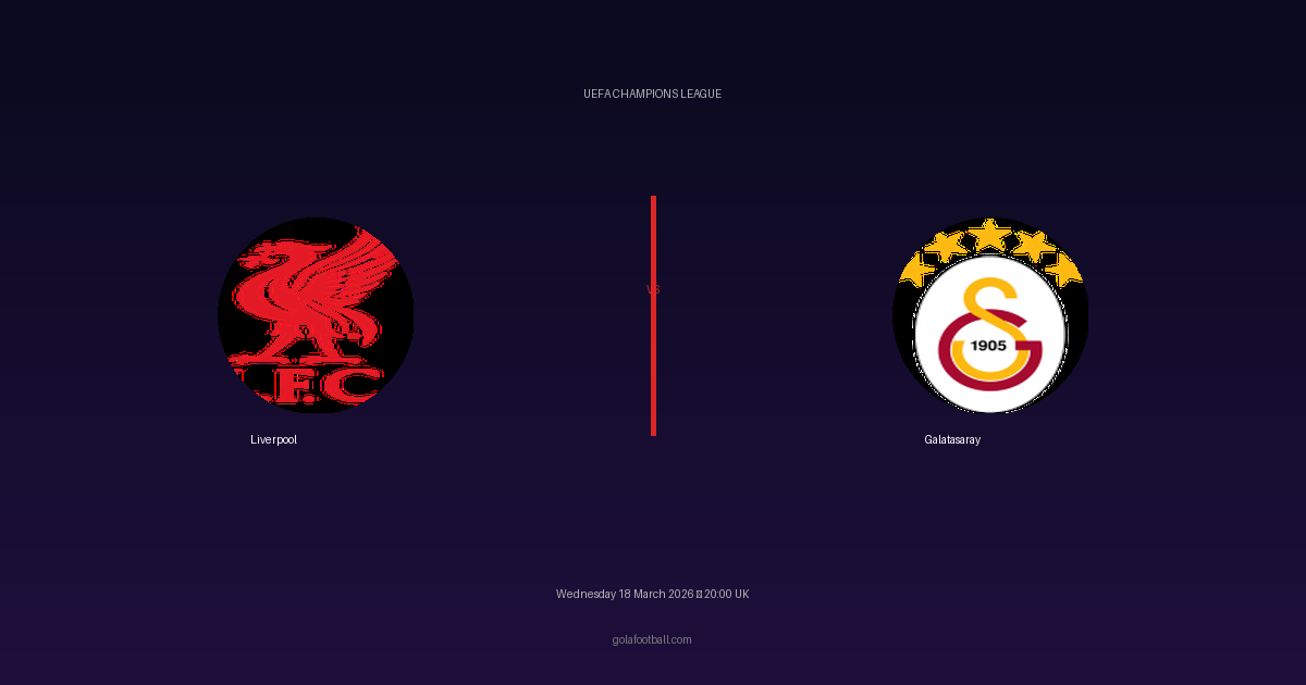 Match Preview: Liverpool vs Galatasaray - prediction, team news, live stream