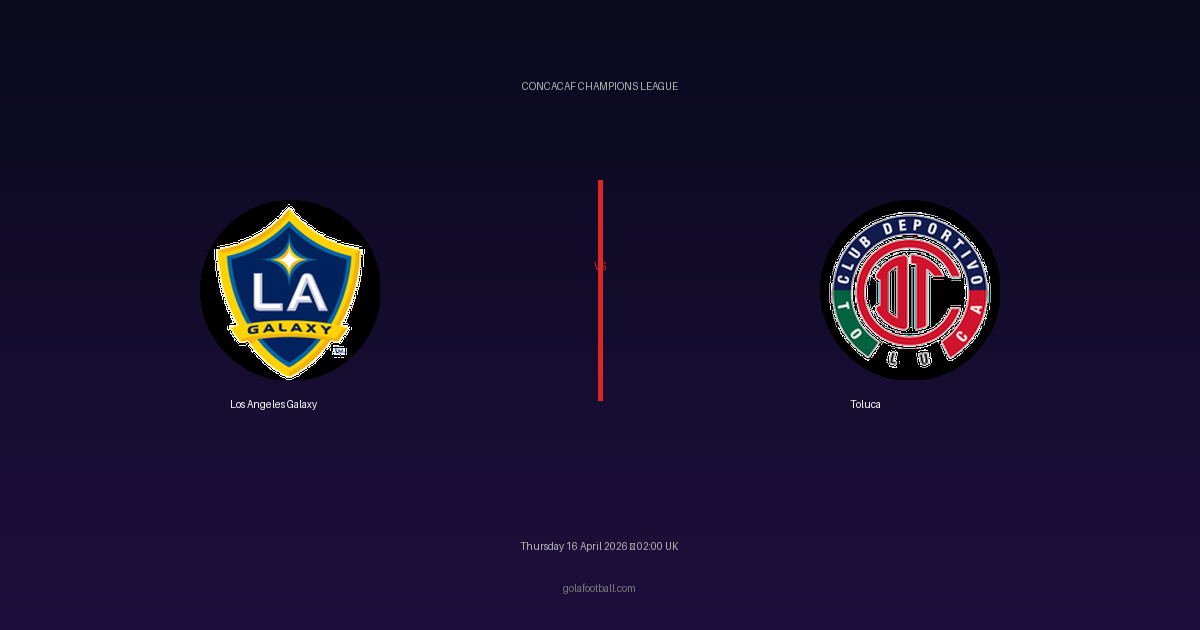 Match Preview: Los Angeles Galaxy vs Toluca - prediction, team news, live stream