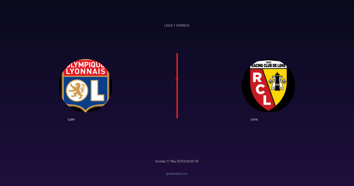 Match Preview: Lyon vs Lens - prediction, team news, live stream