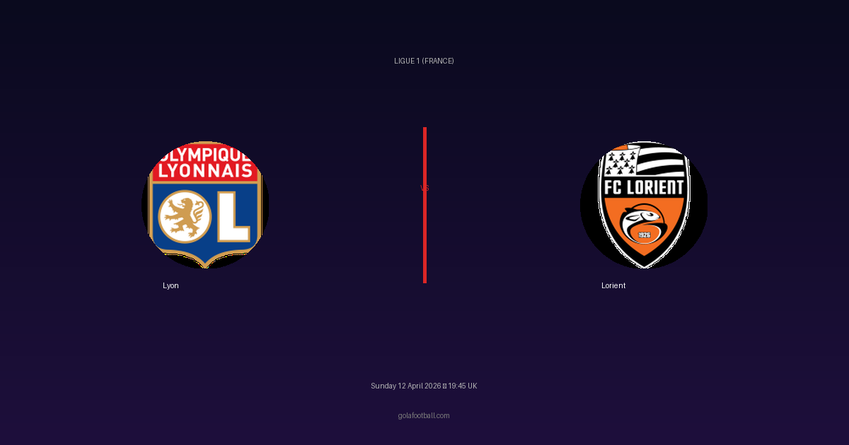 Match Preview: Lyon vs Lorient - prediction, team news, live stream