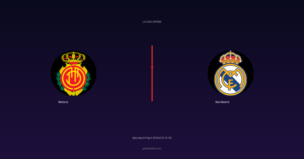 Match Preview: Mallorca vs Real Madrid - prediction, team news, live stream