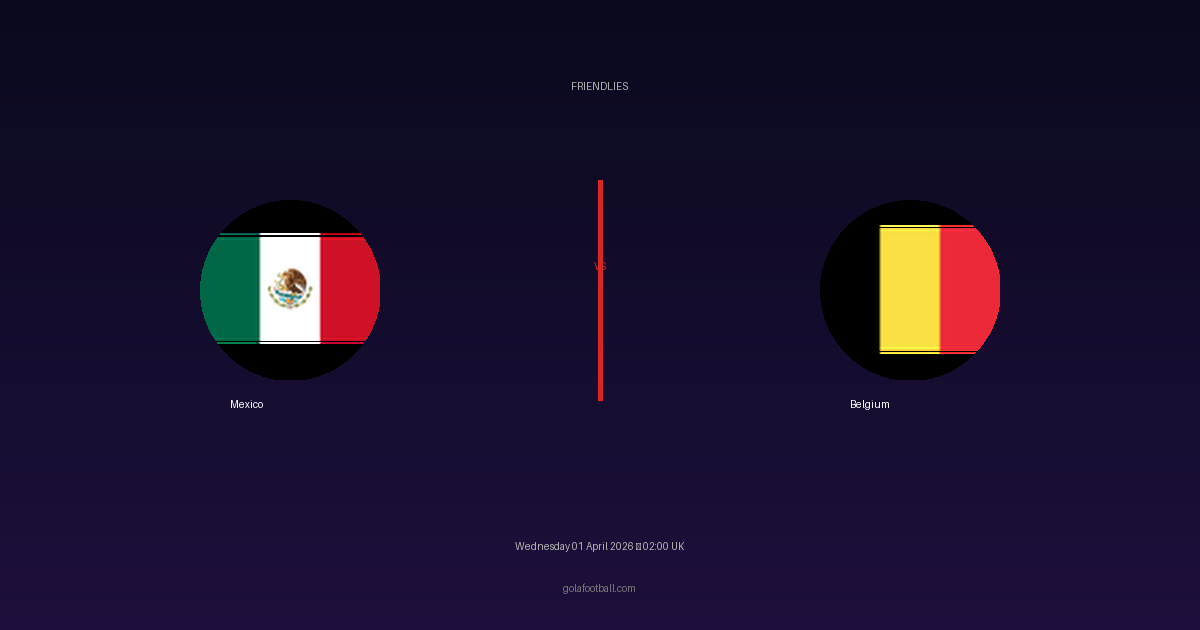 Match Preview: Mexico vs Belgium - prediction, team news, live stream