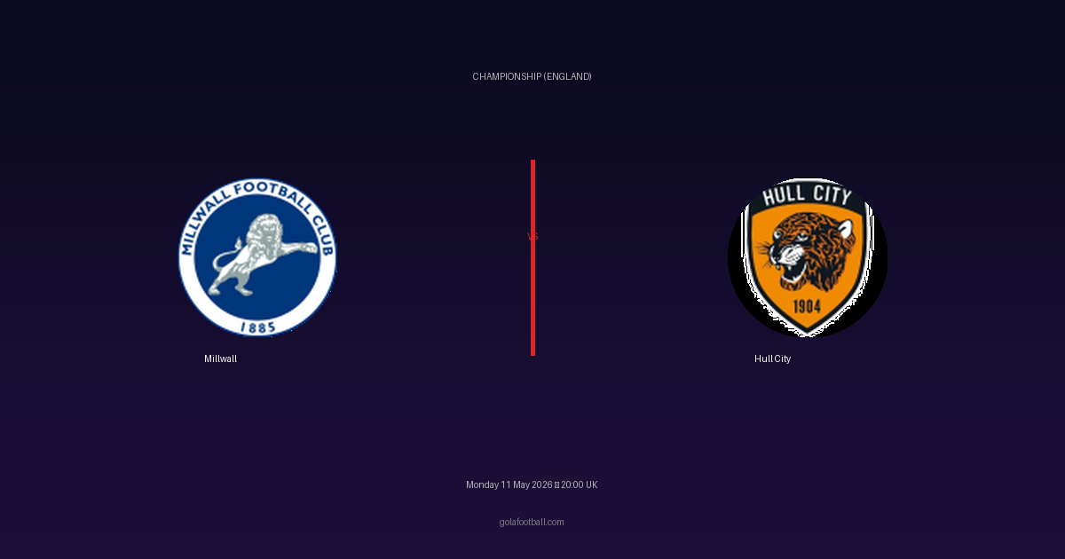 Match Preview: Millwall vs Hull City - prediction, team news, live stream