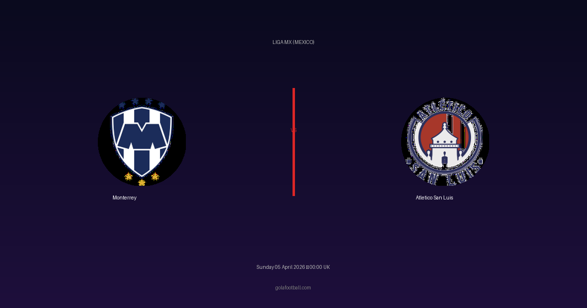 Match Preview: Monterrey vs Atletico San Luis - prediction, team news, live stream