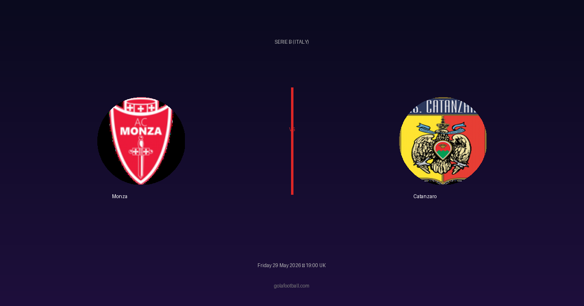 Match Preview: Monza vs Catanzaro - prediction, team news, live stream