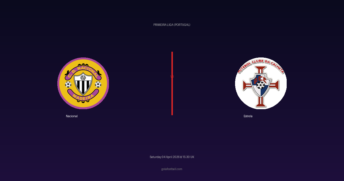 Match Preview: Nacional vs Estrela - prediction, team news, live stream