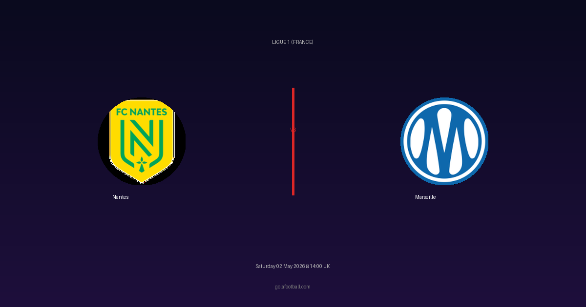 Match Preview: Nantes vs Marseille - prediction, team news, live stream
