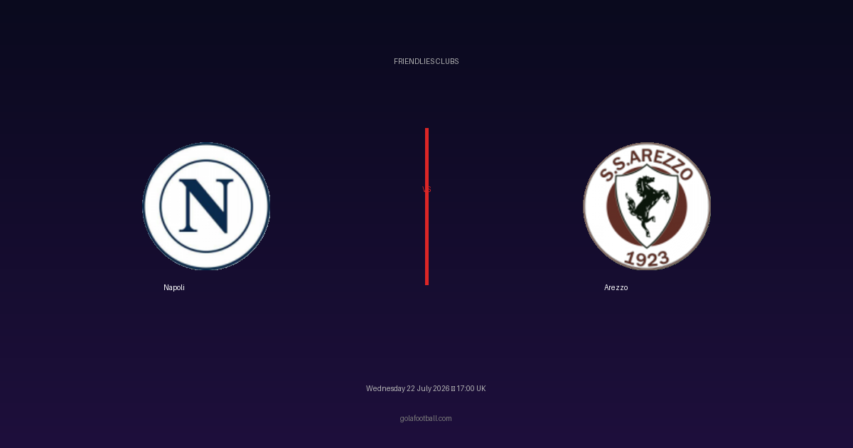 Match Preview: Napoli vs Arezzo – Friendlies Clubs
