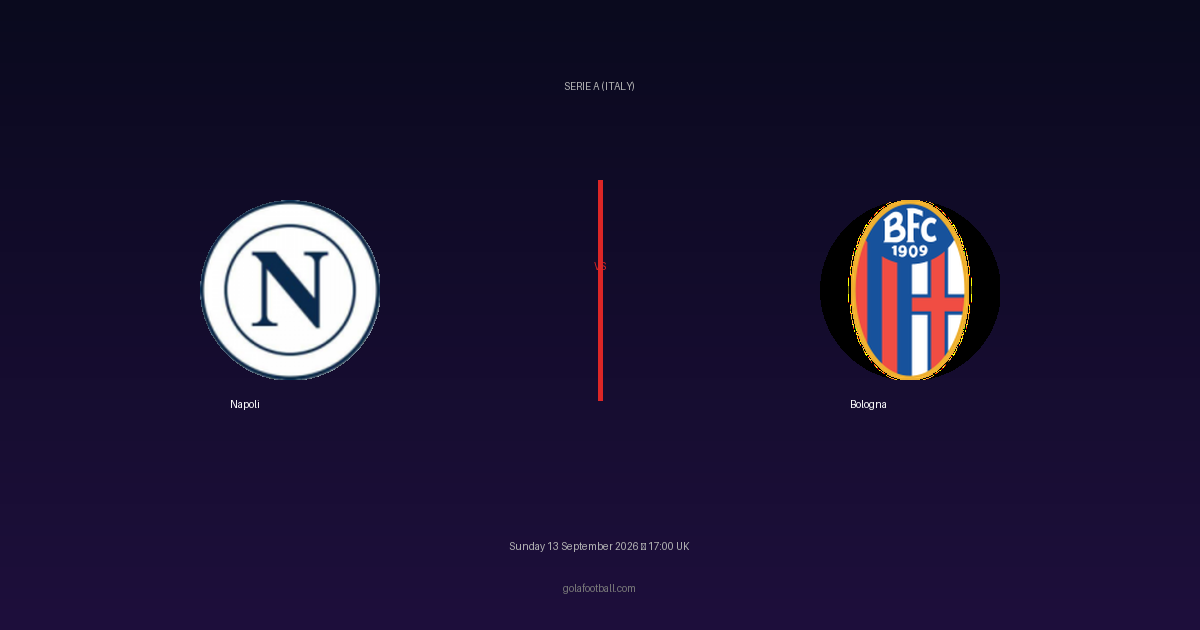 Match Preview: Napoli vs Bologna – Serie A (Italy)