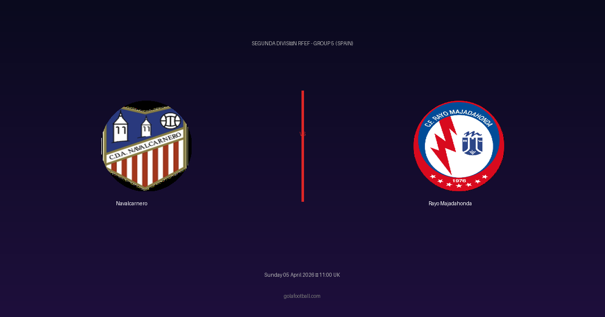 Match Preview: Navalcarnero vs Rayo Majadahonda — prediction, team news & live stream