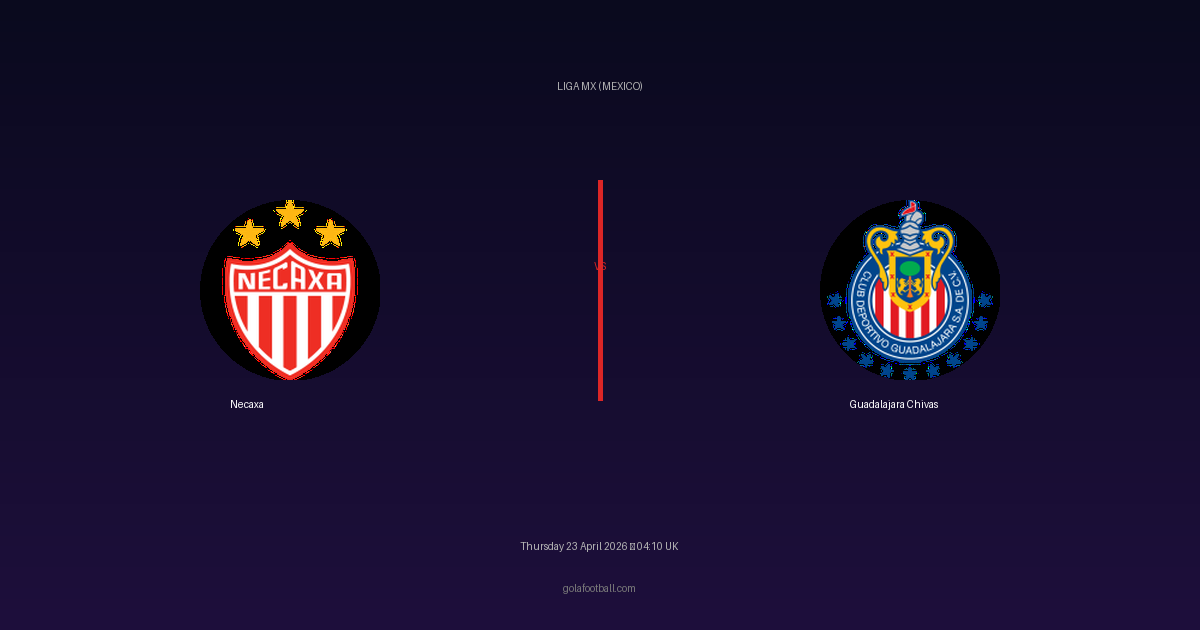 Match Preview: Necaxa vs Guadalajara Chivas - prediction, team news, live stream