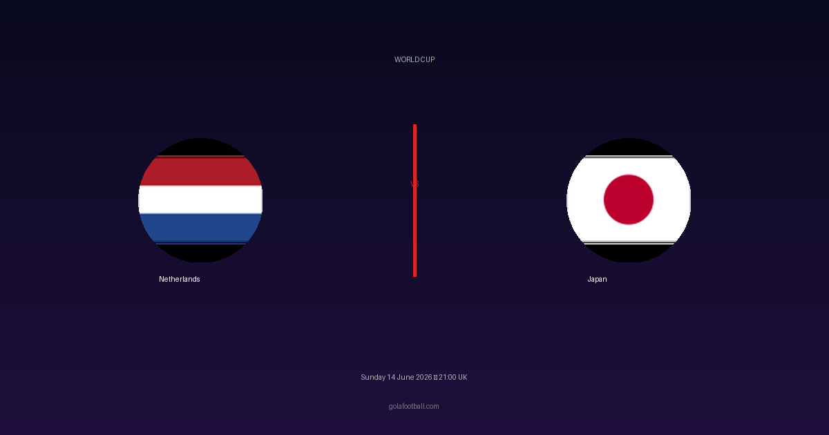 Match Preview: Netherlands vs Japan - prediction, team news, live stream