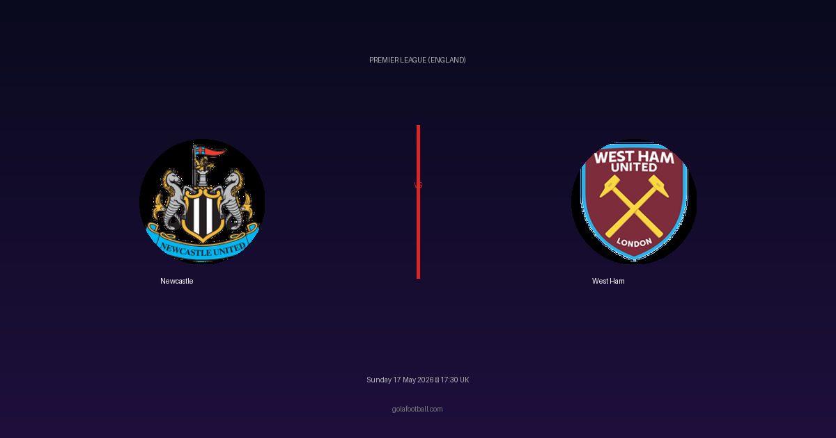 Match Preview: Newcastle vs West Ham - prediction, team news, live stream