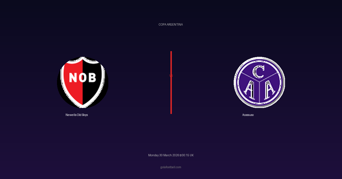 Match Preview: Newells Old Boys vs Acassuso - prediction, team news, live stream