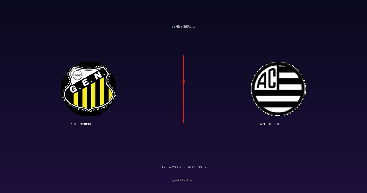 Match Preview: Novorizontino vs Athletic Club - prediction, team news, live stream