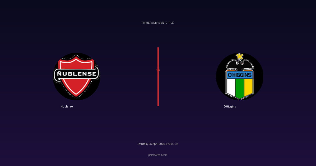 Match Preview: Nublense vs O'Higgins - prediction, team news, live stream