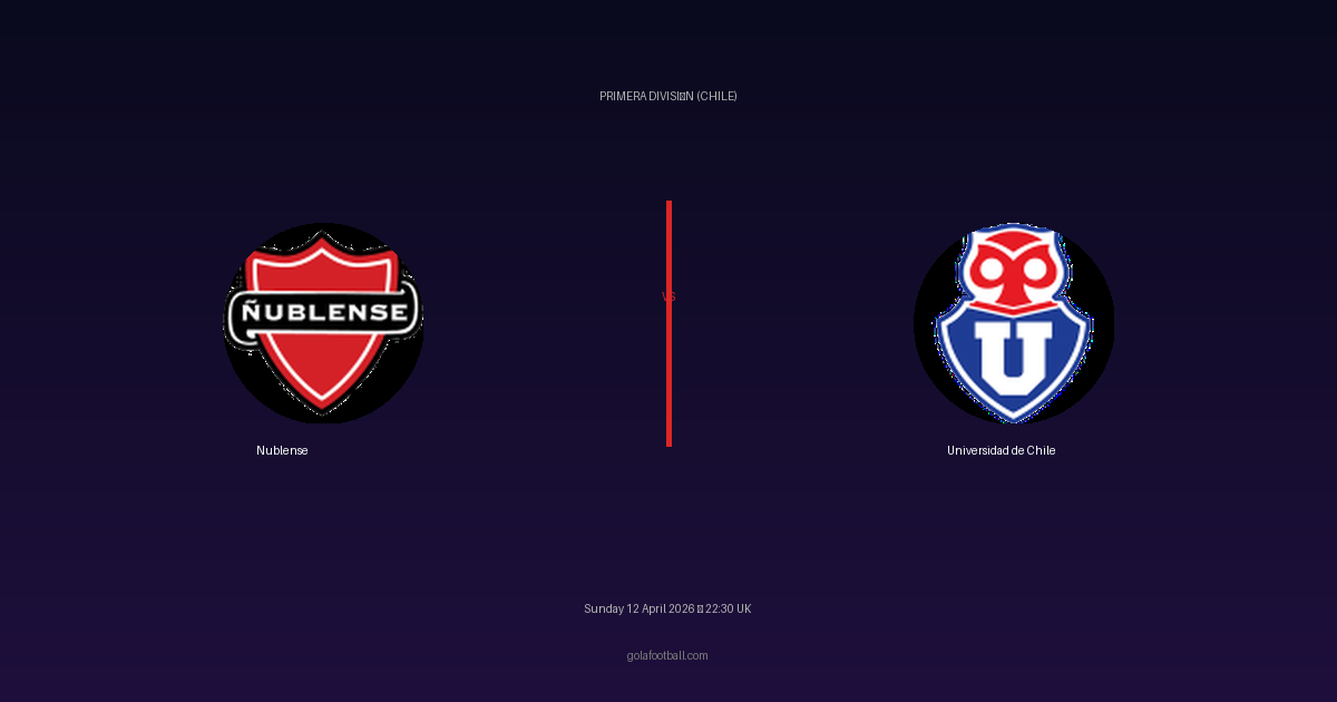 Match Preview: Nublense vs Universidad de Chile - prediction, team news, live stream